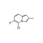 5-Chloro-6-fluoro-2-methylindolizine
