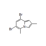 6,8-Dibromo-2,5-dimethylindolizine