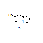 7-Bromo-5-chloro-2-methylindolizine
