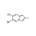 6-Bromo-7-chloro-2-methylindolizine