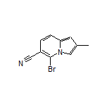 5-Bromo-2-methylindolizine-6-carbonitrile