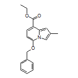 Ethyl 5-(Benzyloxy)-2-methylindolizine-8-carboxylate