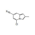 5-Chloro-2-methylindolizine-7-carbonitrile