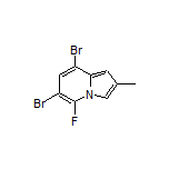 6,8-Dibromo-5-fluoro-2-methylindolizine