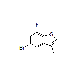 5-Bromo-7-fluoro-3-methylbenzo[b]thiophene