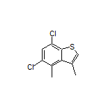 5,7-Dichloro-3,4-dimethylbenzo[b]thiophene