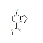 Methyl 8-Bromo-2-methylindolizine-5-carboxylate