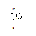 8-Bromo-2-methylindolizine-5-carbonitrile