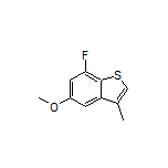 7-Fluoro-5-methoxy-3-methylbenzo[b]thiophene