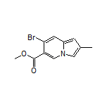 Methyl 7-Bromo-2-methylindolizine-6-carboxylate