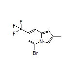 5-Bromo-2-methyl-7-(trifluoromethyl)indolizine