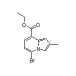 Ethyl 5-Bromo-2-methylindolizine-8-carboxylate