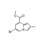 Methyl 6-Bromo-2-methylindolizine-8-carboxylate