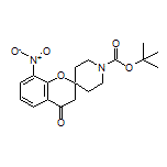 1’-Boc-8-nitro-4-oxospiro[chroman-2,4’-piperidine]