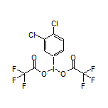 1-[Bis(trifluoroacetoxy)iodo]-3,4-dichlorobenzene