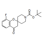 1’-Boc-8-fluoro-4-oxospiro[chroman-2,4’-piperidine]