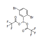 1-[Bis(trifluoroacetoxy)iodo]-2,5-dibromobenzene