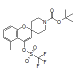 1’-Boc-5-methyl-4-[[(trifluoromethyl)sulfonyl]oxy]spiro[chromene-2,4’-piperidine]