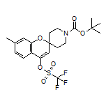 1’-Boc-7-methyl-4-[[(trifluoromethyl)sulfonyl]oxy]spiro[chromene-2,4’-piperidine]