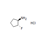 (1R,2R)-2-Fluorocyclopentanamine Hydrochloride