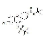 1’-Boc-6-chloro-4-[[(trifluoromethyl)sulfonyl]oxy]spiro[chromene-2,4’-piperidine]