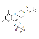 1’-Boc-6,8-dimethyl-4-[[(trifluoromethyl)sulfonyl]oxy]spiro[chromene-2,4’-piperidine]