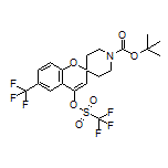 1’-Boc-6-(trifluoromethyl)-4-[[(trifluoromethyl)sulfonyl]oxy]spiro[chromene-2,4’-piperidine]