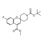Methyl 1’-Boc-7-fluorospiro[chromene-2,4’-piperidine]-4-carboxylate