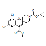 Methyl 1’-Boc-6,8-dichlorospiro[chromene-2,4’-piperidine]-4-carboxylate