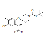 Methyl 1’-Boc-6-chloro-7-methylspiro[chromene-2,4’-piperidine]-4-carboxylate