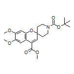 Methyl 1’-Boc-6,7-dimethoxyspiro[chromene-2,4’-piperidine]-4-carboxylate