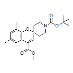 Methyl 1’-Boc-6,8-dimethylspiro[chromene-2,4’-piperidine]-4-carboxylate