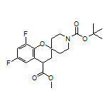 Methyl 1’-Boc-6,8-difluorospiro[chroman-2,4’-piperidine]-4-carboxylate