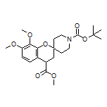 Methyl 1’-Boc-7,8-dimethoxyspiro[chroman-2,4’-piperidine]-4-carboxylate