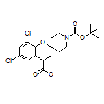Methyl 1’-Boc-6,8-dichlorospiro[chroman-2,4’-piperidine]-4-carboxylate