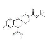Methyl 1’-Boc-6-methylspiro[chroman-2,4’-piperidine]-4-carboxylate