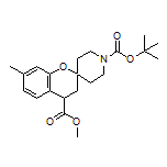 Methyl 1’-Boc-7-methylspiro[chroman-2,4’-piperidine]-4-carboxylate