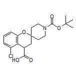 1’-Boc-5-chlorospiro[chroman-2,4’-piperidine]-4-carboxylic Acid