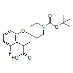 1’-Boc-5-fluorospiro[chroman-2,4’-piperidine]-4-carboxylic Acid