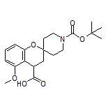 1’-Boc-5-methoxyspiro[chroman-2,4’-piperidine]-4-carboxylic Acid