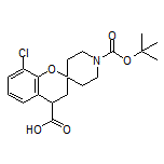 1’-Boc-8-chlorospiro[chroman-2,4’-piperidine]-4-carboxylic Acid