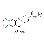 1’-Boc-6,7-dimethoxyspiro[chroman-2,4’-piperidine]-4-carboxylic Acid