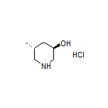 (3R,5R)-5-甲基哌啶-3-醇盐酸盐