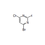 4-Bromo-6-chloro-2-iodopyrimidine