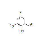 5-Fluoro-2-hydroxy-3-methoxybenzaldehyde