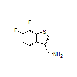 (6,7-Difluorobenzo[b]thiophen-3-yl)methanamine