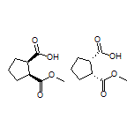 cis-2-(Methoxycarbonyl)cyclopentanecarboxylic Acid