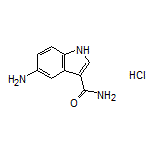 5-Amino-1H-indole-3-carboxamide Hydrochloride