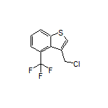 3-(Chloromethyl)-4-(trifluoromethyl)benzo[b]thiophene