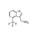 [4-(Trifluoromethyl)benzo[b]thiophen-3-yl]methanamine